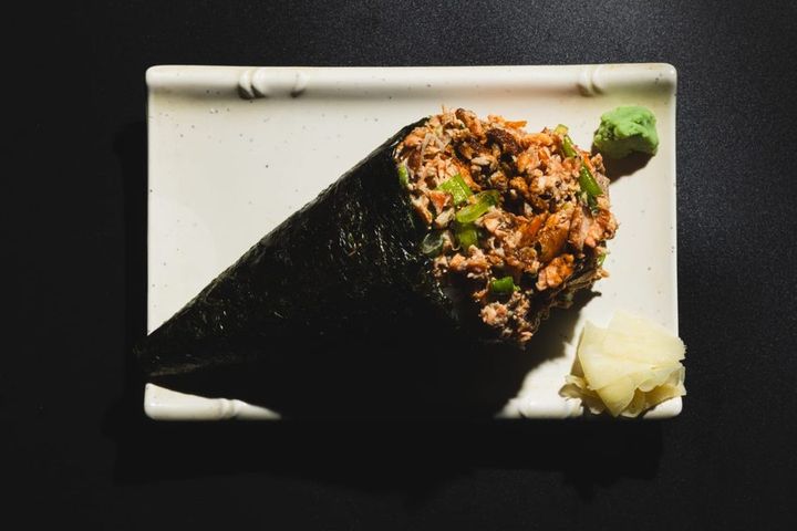 Temaki de Salmão Grelhado